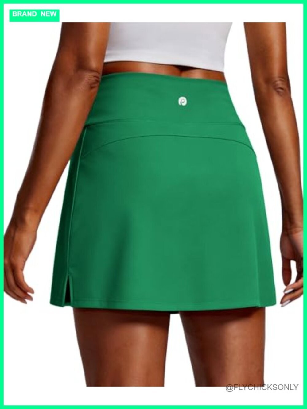 High Waisted Golf Skirt with Pockets UPF 50+ 4-Way Stretch Athletic Skort